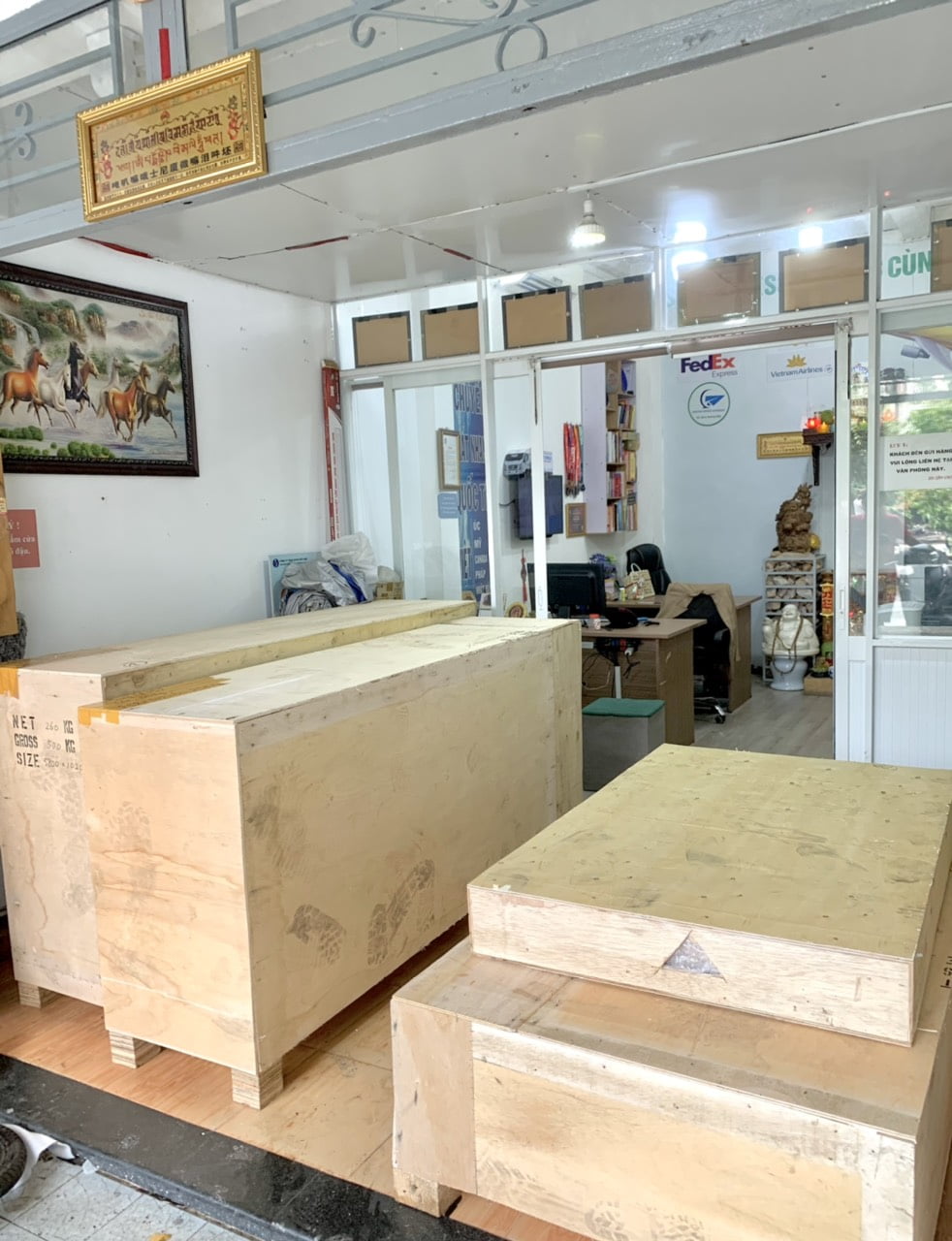 Đóng kiện gỗ, thùng gỗ, pallet gỗ năm 2024